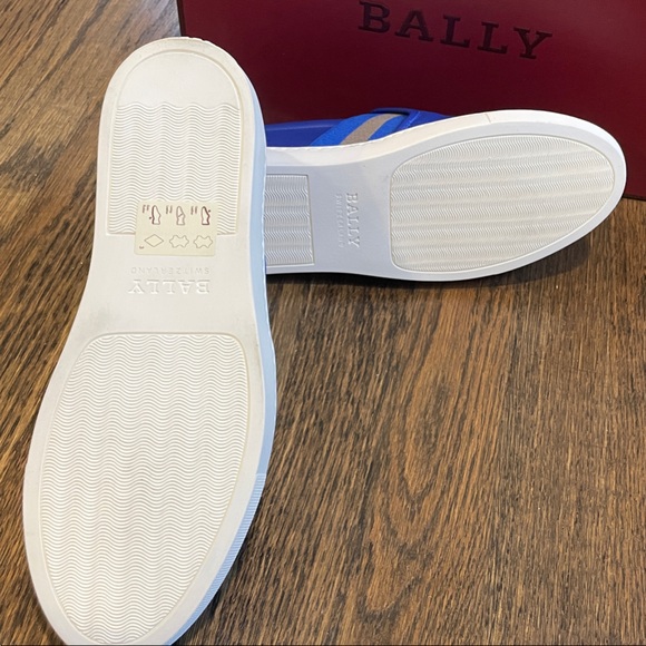 Vibrant Blue Slip-On Sneakers - Picture 4 of 6